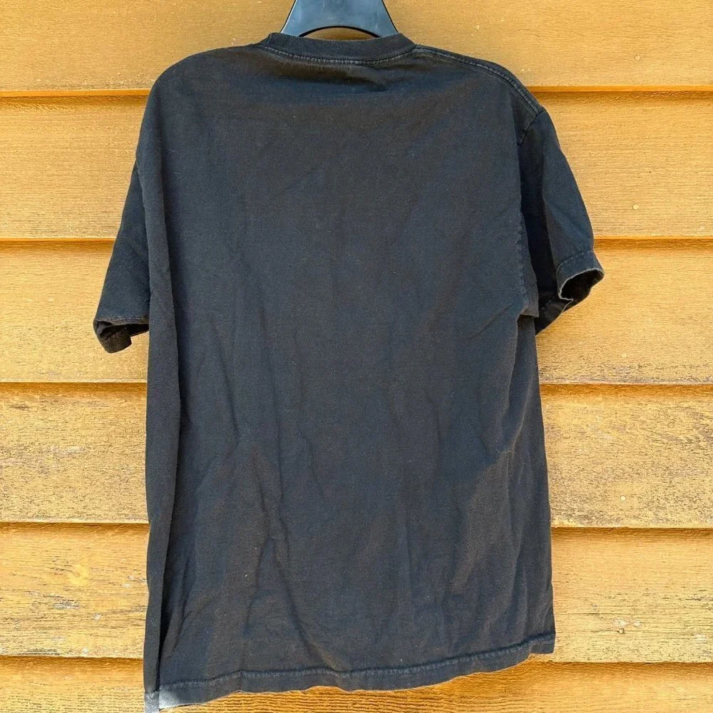 Maxima Racing Oils Twin V 1979 USA Racing Oils Black T-Shirt Size L - Picture 7 of 10